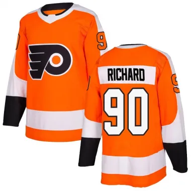 Orange Men's Anthony Richard Authentic Philadelphia Flyers Home Jersey