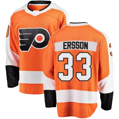 Samuel Ersson 33 Philadelphia Flyers Black Jersey Alternate - Bluefink