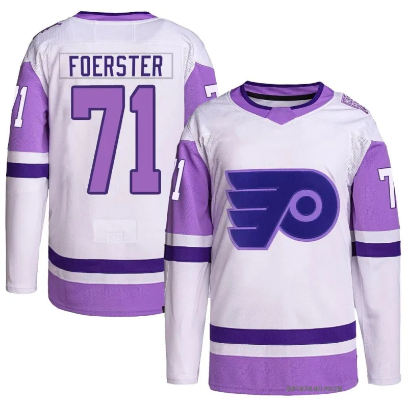 Flyers hockey sale fights cancer jersey